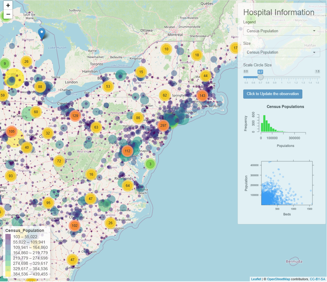 US Hospital Beds: Interactive Map
